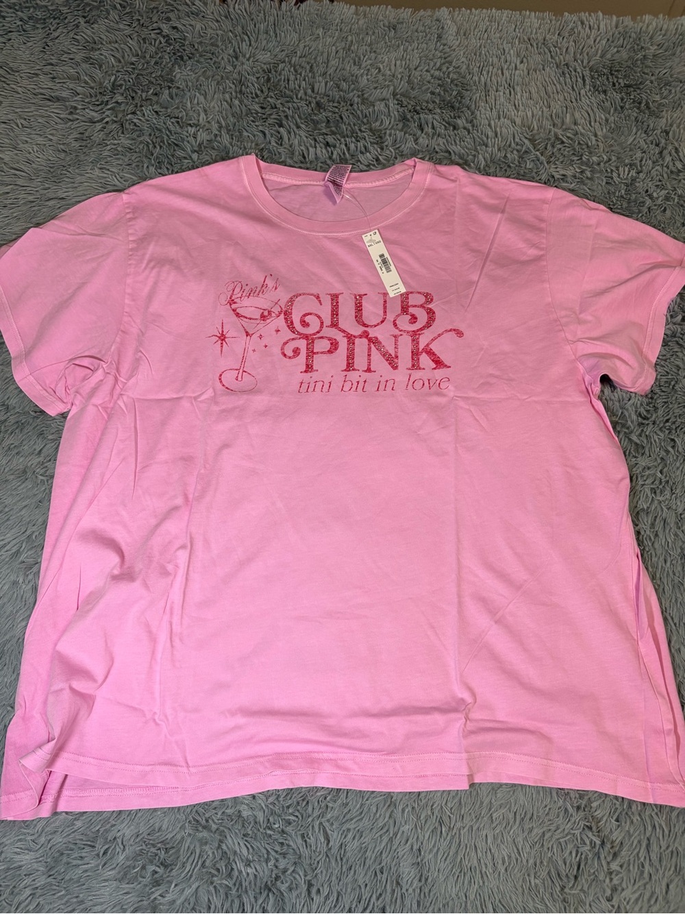 Victoria Secret Pink Campus Cotton T-Shirt